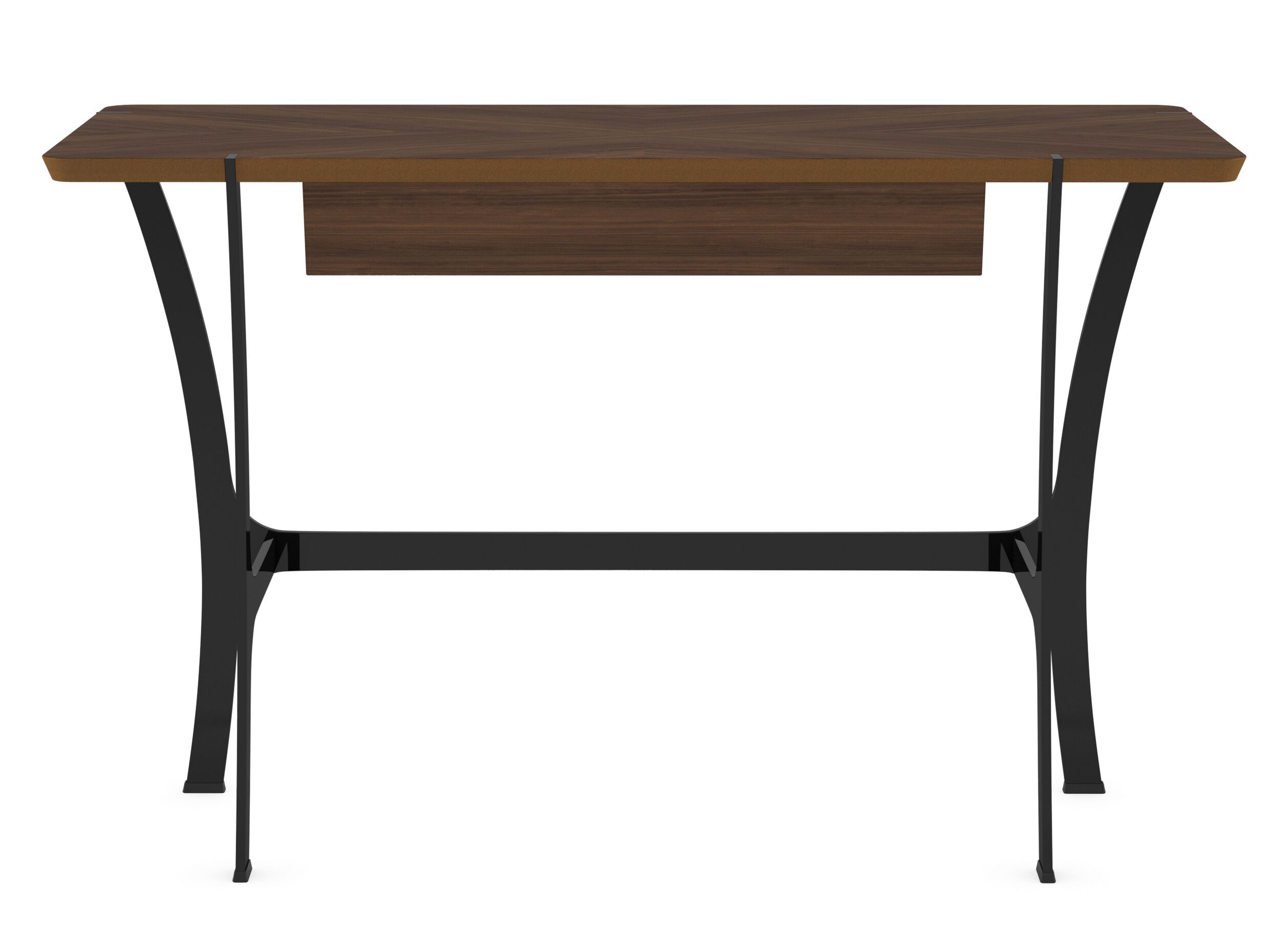 Прямоугольная консоль из шпона с ящиками Ersa Ravel ARCH-00141884 - Вид №1