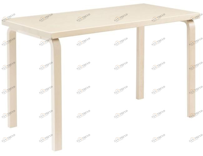 Artek Прямоугольный деревянный стол L-leg sun-id-1448894