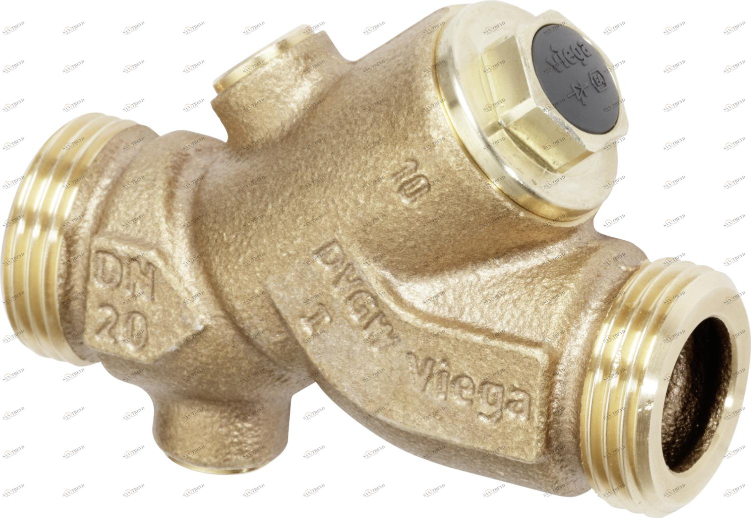 757 649 Модель 2239.3 Трубопроводные системы  Easytop системные вентили  Бронзовые запорные вентили, с 2017 Santreyd 