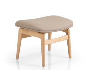 Кожаная подставка для ног