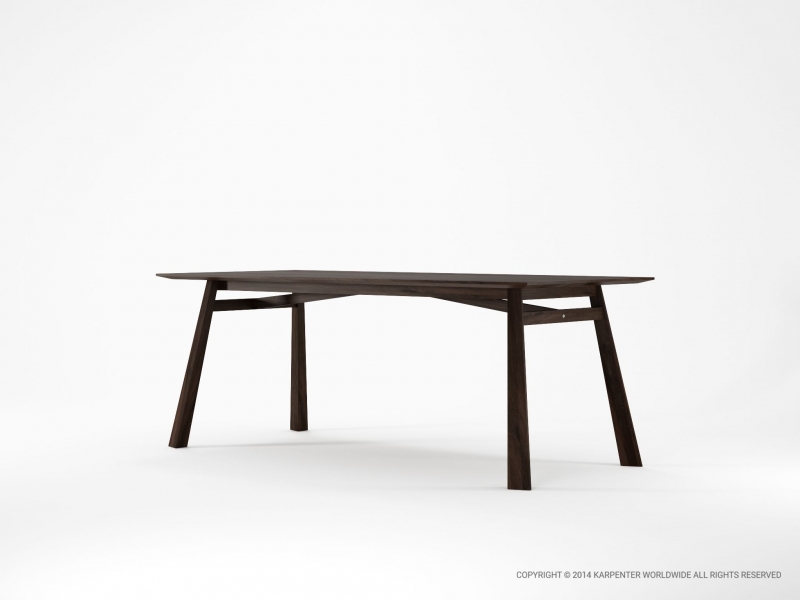 531_1054 Стол обеденный прямоугольный 200х90 Karpenter Carpenter - Вид №1