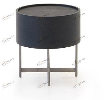 PIANCA Прикроватная тумбочка круглая лакированная с ящиками Dedalo sun-id-1409329