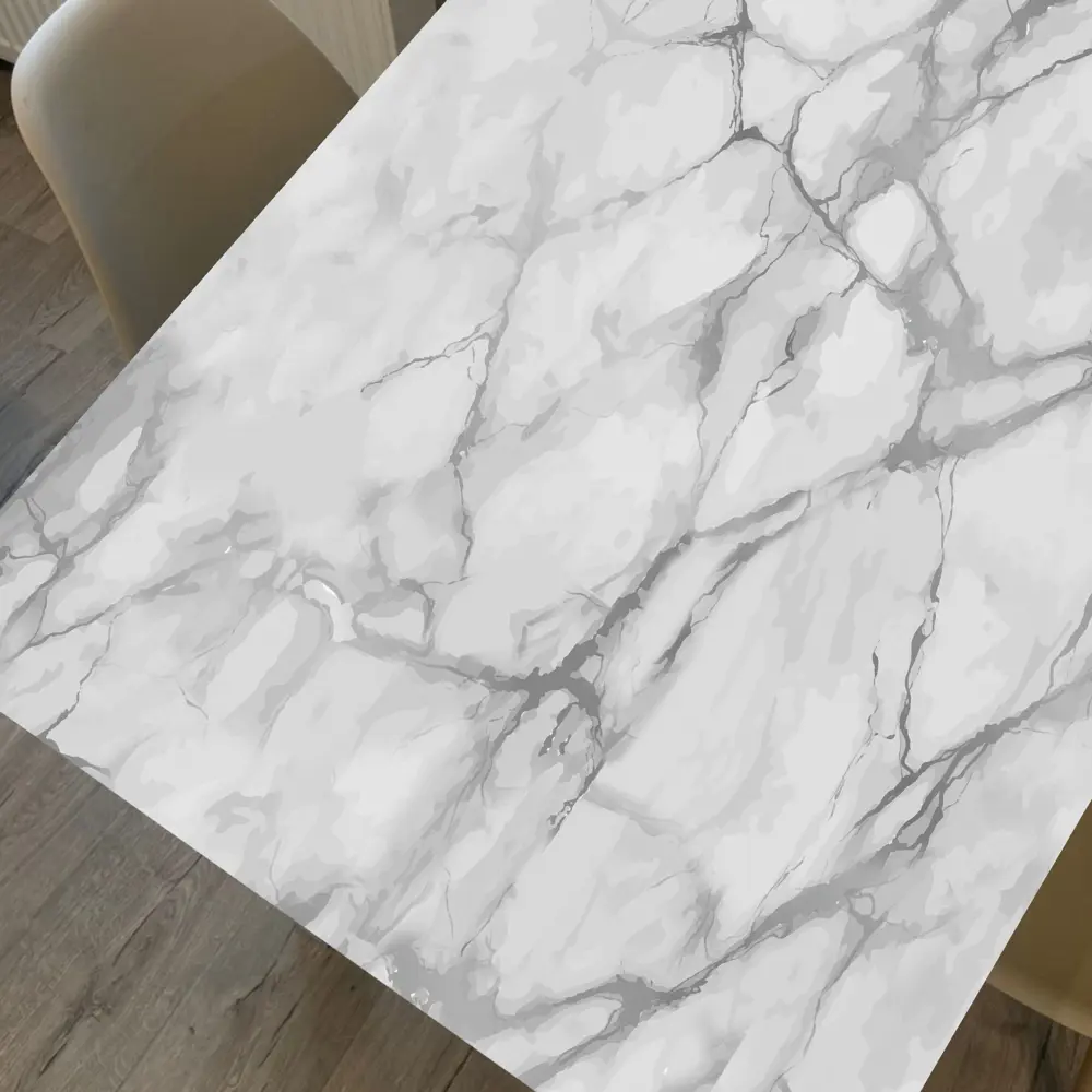Скатерть Сильвер прямоугольная 60x90 см цвет серо-белый 89400353 STLM-2167789 Santreyd  - Вид №2