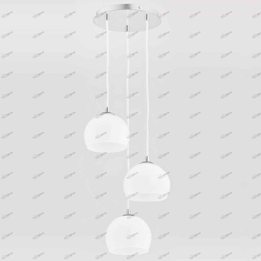 Подвесная люстра Alfa Waterfall White 23953 ALFA WATERFALL 187048 Белый