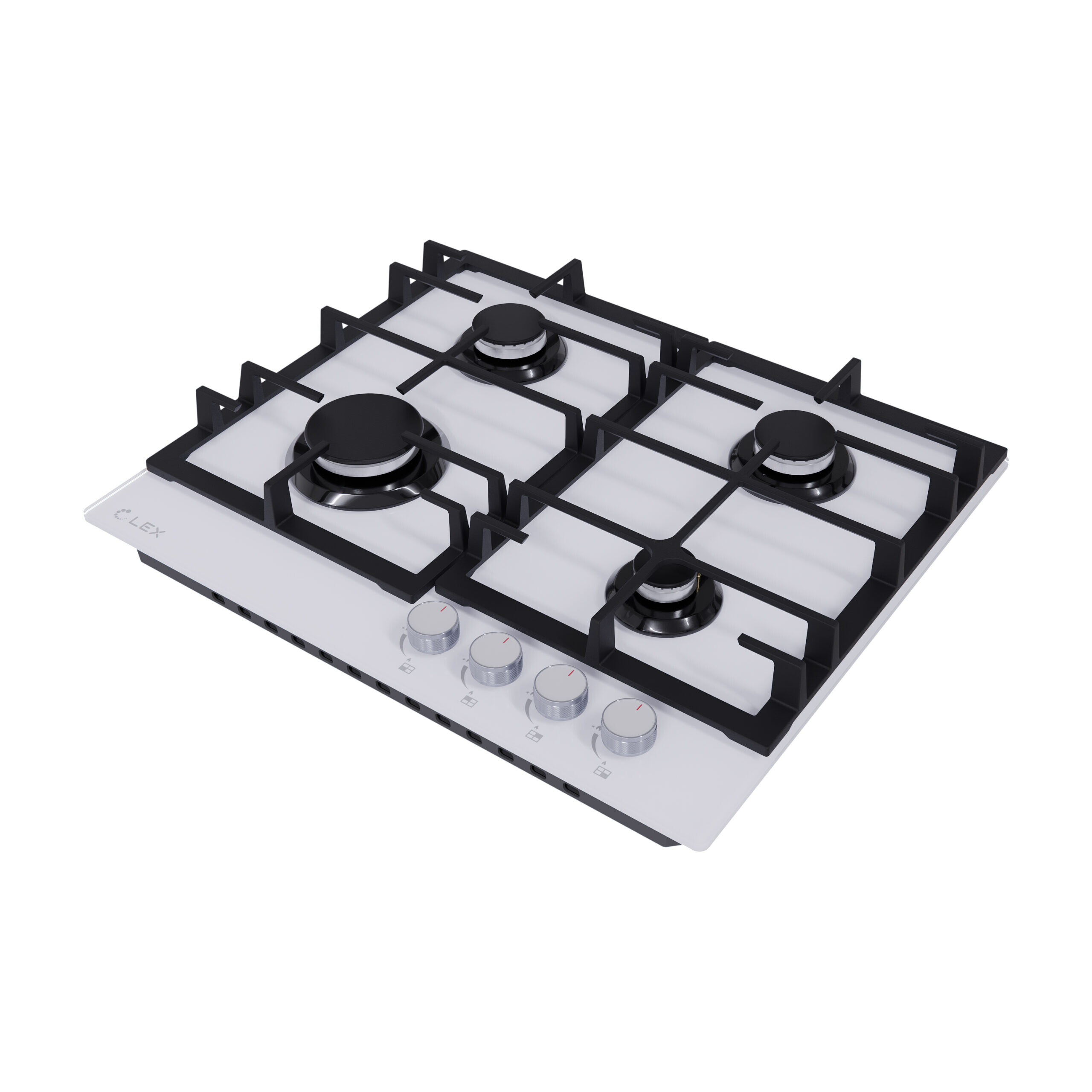 9242196 Газовая варочная поверхность LEX GVG 642-1 WH STDN-0096060 - Вид №1