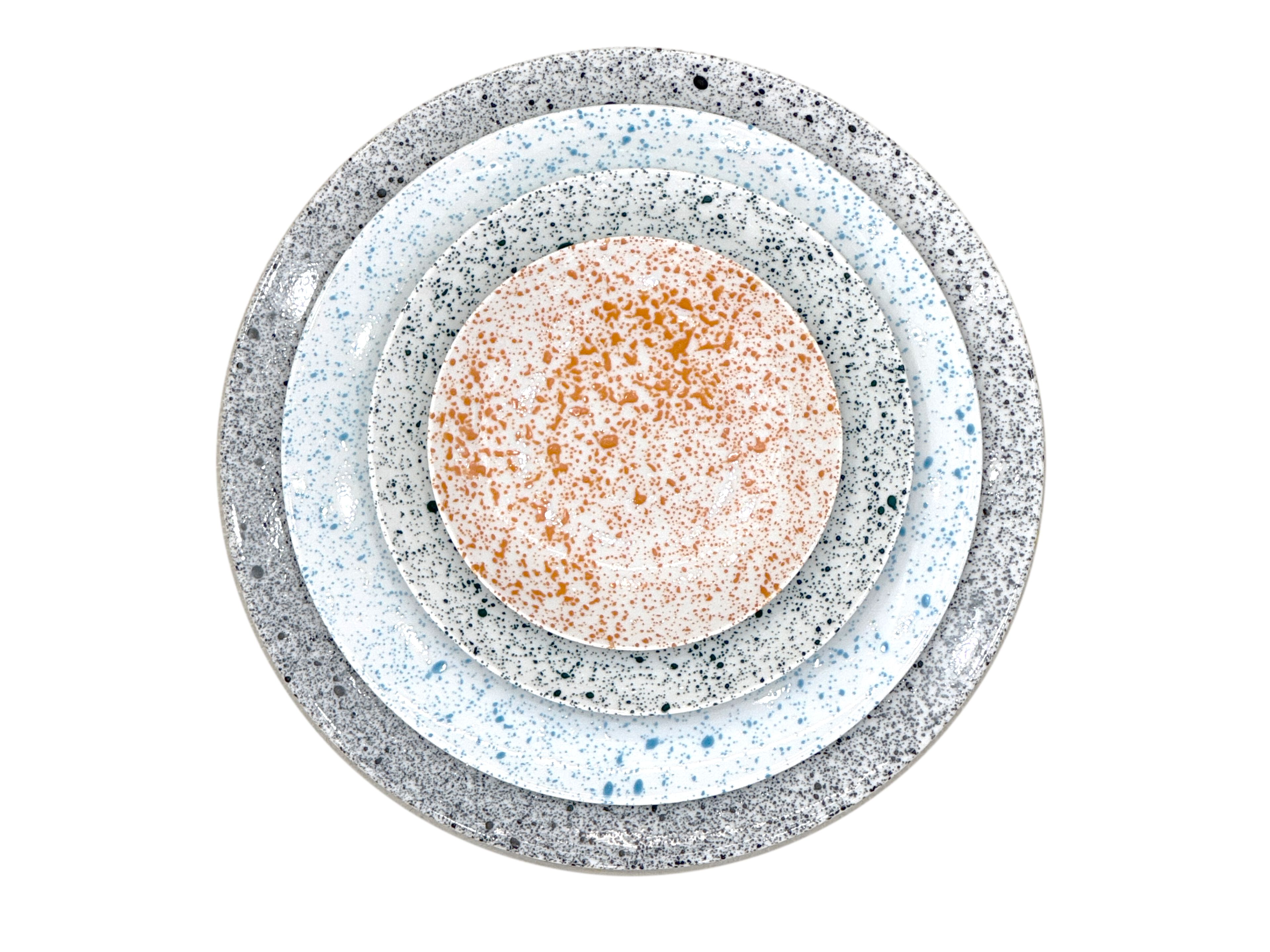 Набор фарфоровых сервировочных тарелок Non Sans Raison Splash ARCH-00089927 - Вид №2