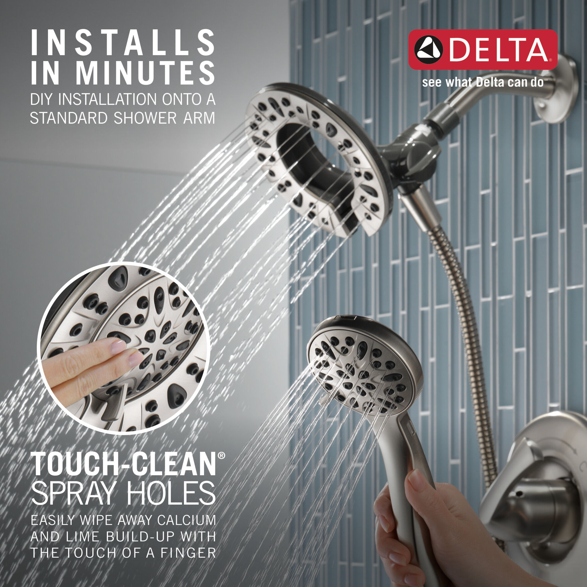 Ванна и душ Monitor® серии 14 с In2ition® Delta Faucet 144890-SP-I - Вид №1