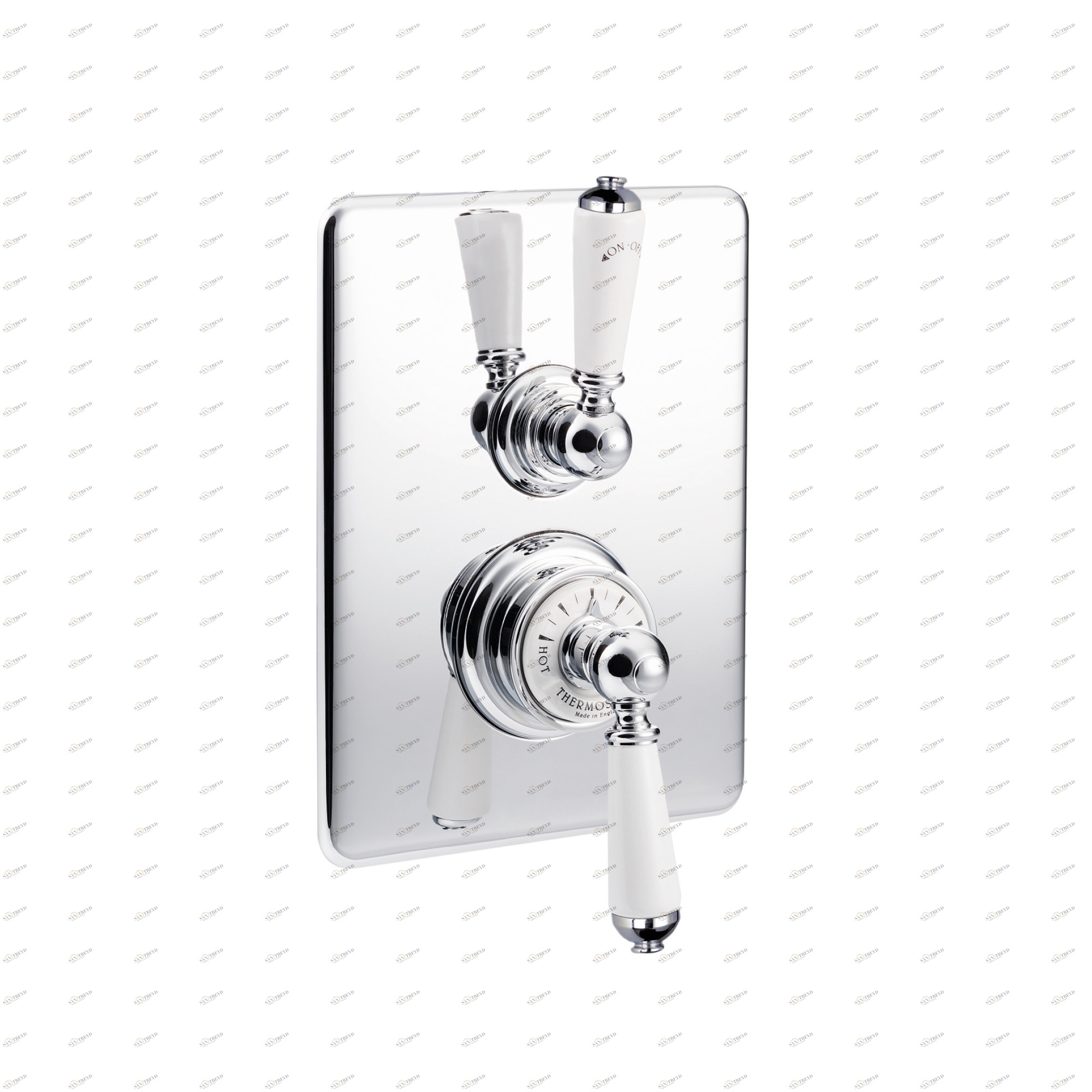 Traditional bathrooms Термостатический смеситель для душа с накладкой Tb760.514.bn 