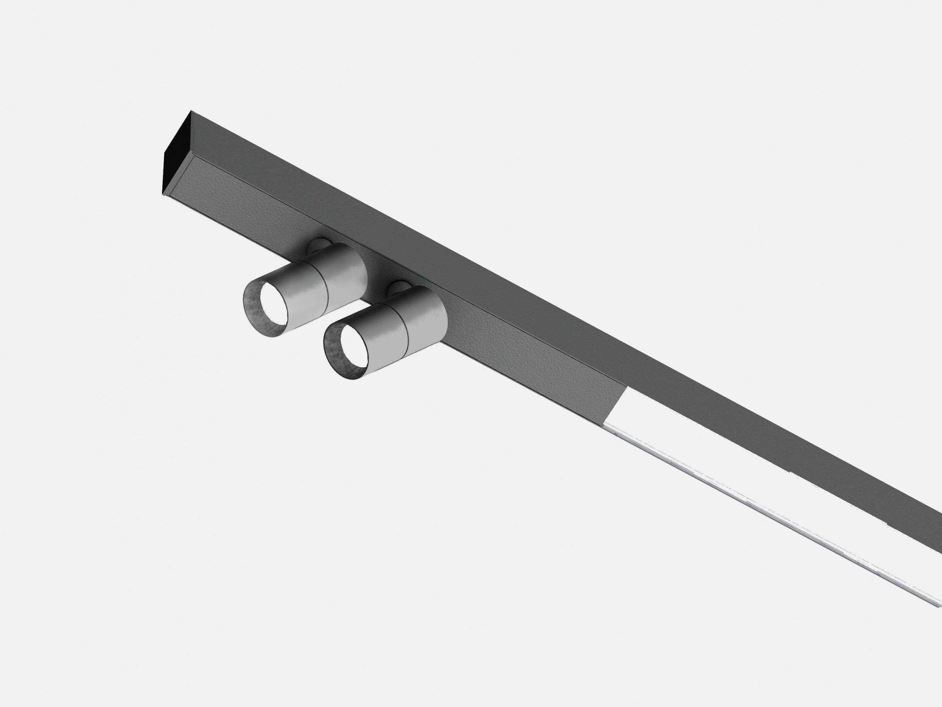 Экструдированный алюминиевый светодиодный потолочный светильник Lucifero's Minifile Mix ARCH-00112700 - Вид №2