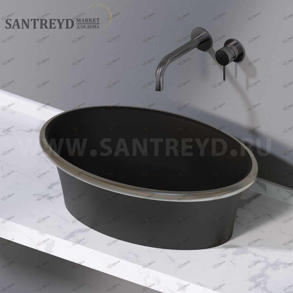 L491105P Накладная раковина на столешницу  овальная A. e T. Italia PRINCESS AeT ITALIA