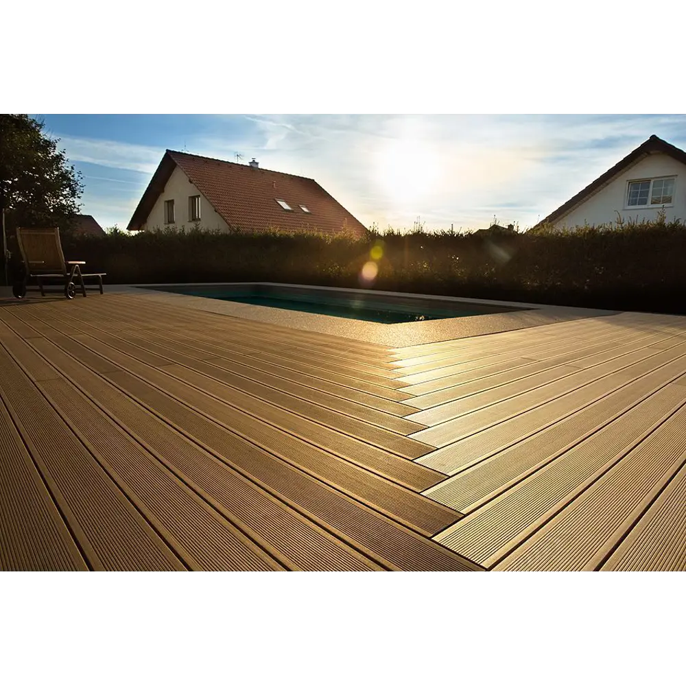 Террасная доска ДПК MultiDeck цвет Дерево 3000x140x22 мм. Вельвет 0.42 м² 85473642 STLM-2126186 МУЛЬТИДЕК  - Вид №6