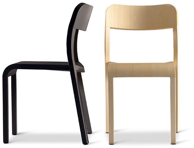 Plank Штабелируемый деревянный стул Blocco 1475-20 - Вид №5