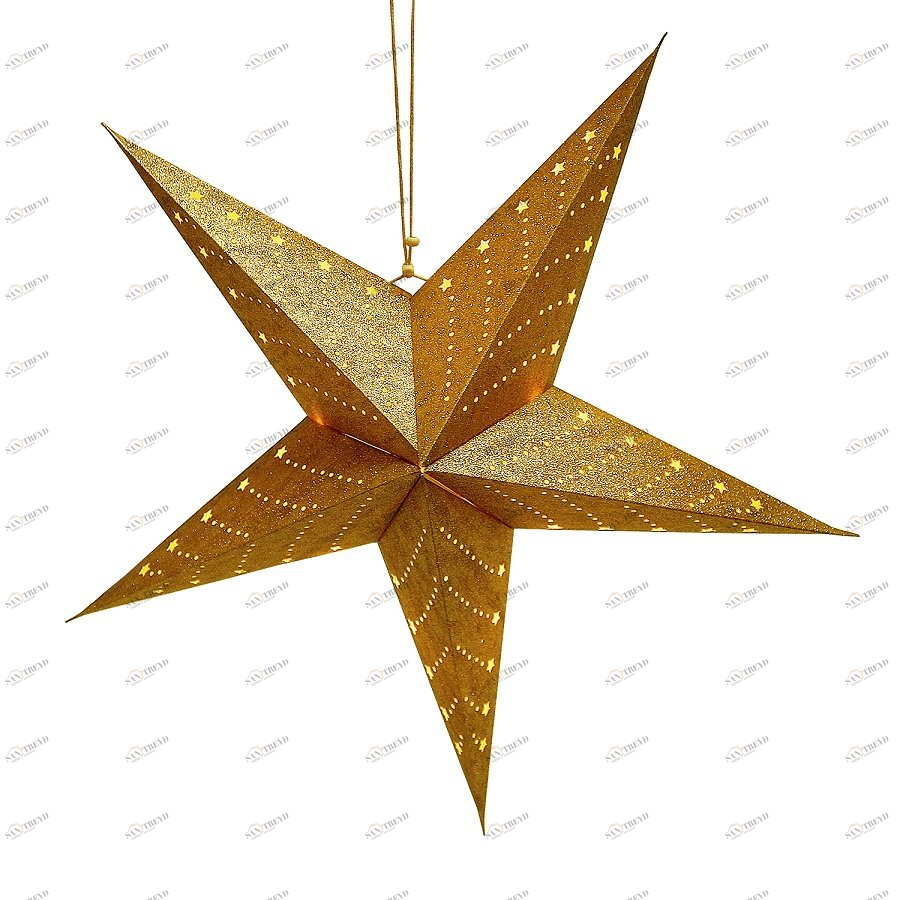 Led-светильник подвесной 60 см "Звезда золотая" Star ENJOYME  253056 Золото 