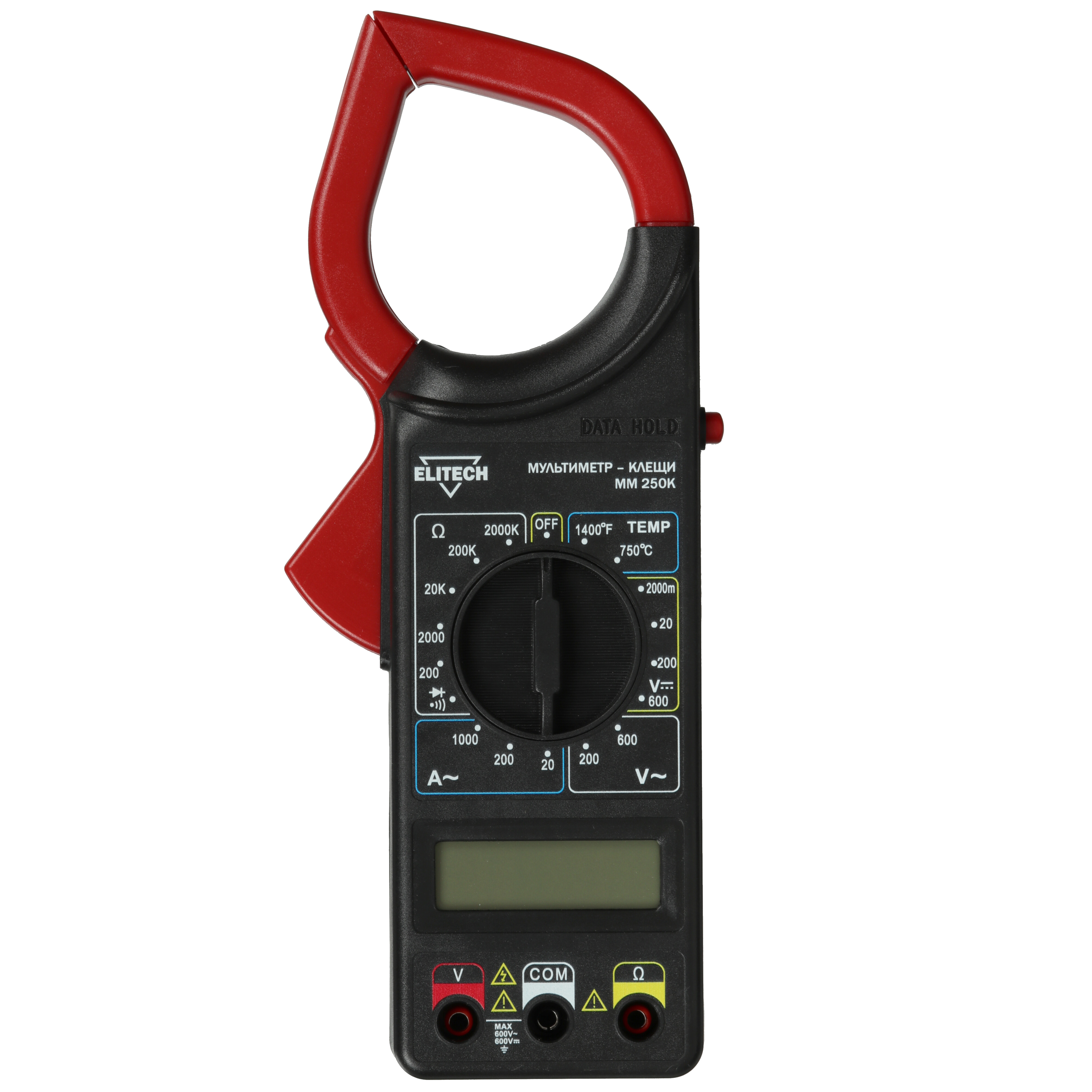 Клещи токоизмерительные Elitech ММ 250К 9110541 STDN-0144944 - Вид №1