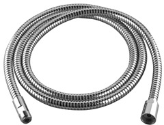 Шланг душевой металлический 1/2" x 3/8" x 1250 мм - Белый матовый