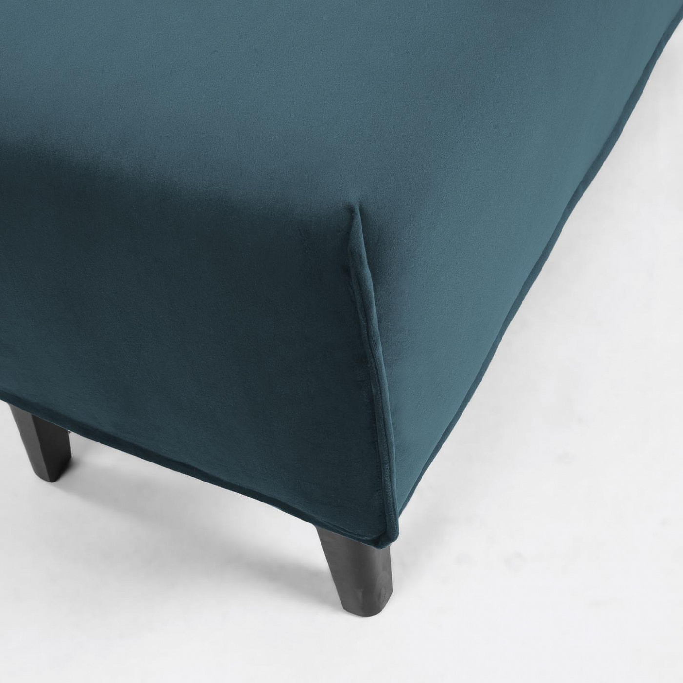 067851 Банкетка Lydia бархат бирюза La Forma Dyla  - Вид №1