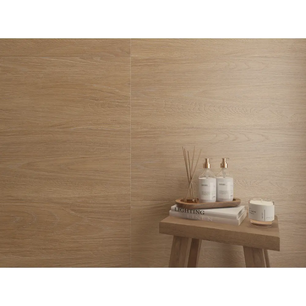Плитка настенная Gracia Ceramica Porter 01 25x60 см 1.2 м² матовая цвет бежевый дерево STLM-2006423 - Вид №2