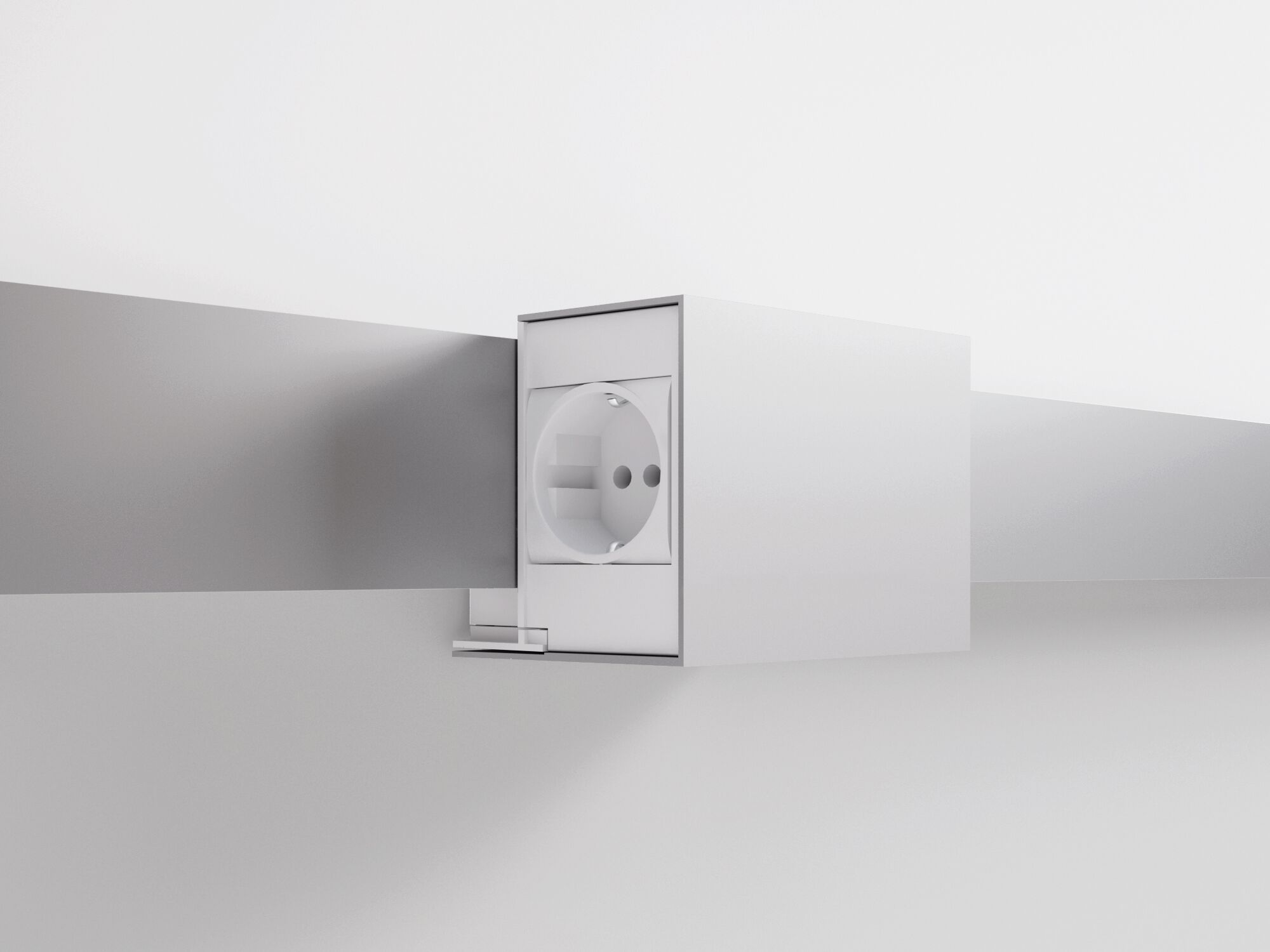 Электрическая розетка для гусеничной системы Letroh NODO FURNITURE ARCH-00038879 - Вид №1