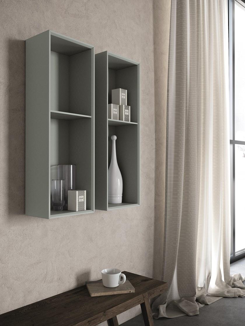 NOVELLO Двойная подвесная тумба под умывальник из HPL с зеркалом Calix xl sun-id-1489628 - Вид №3