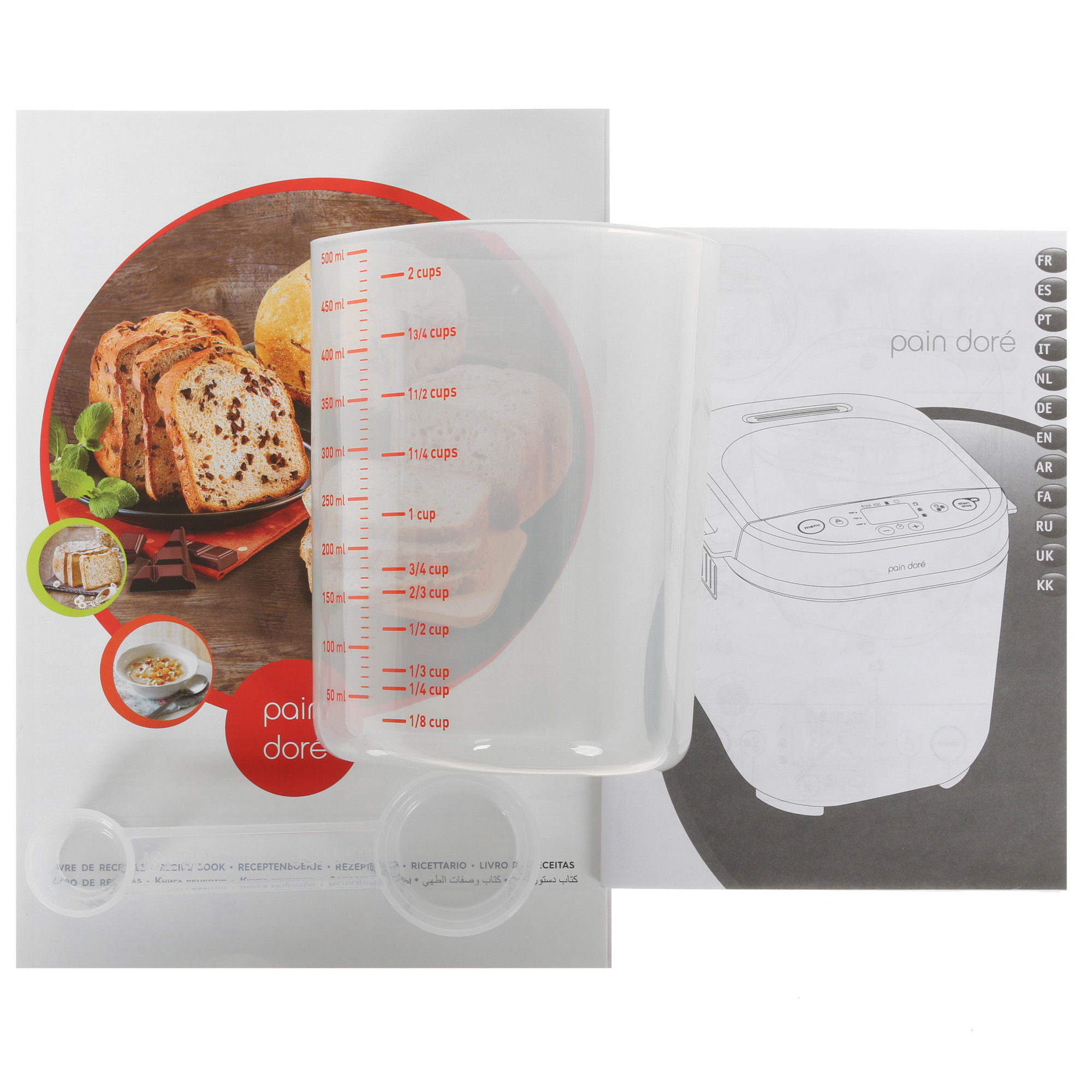 5346831 Хлебопечь Moulinex Fast & Delicious OW210830 черный STDN-0003175 - Вид №6