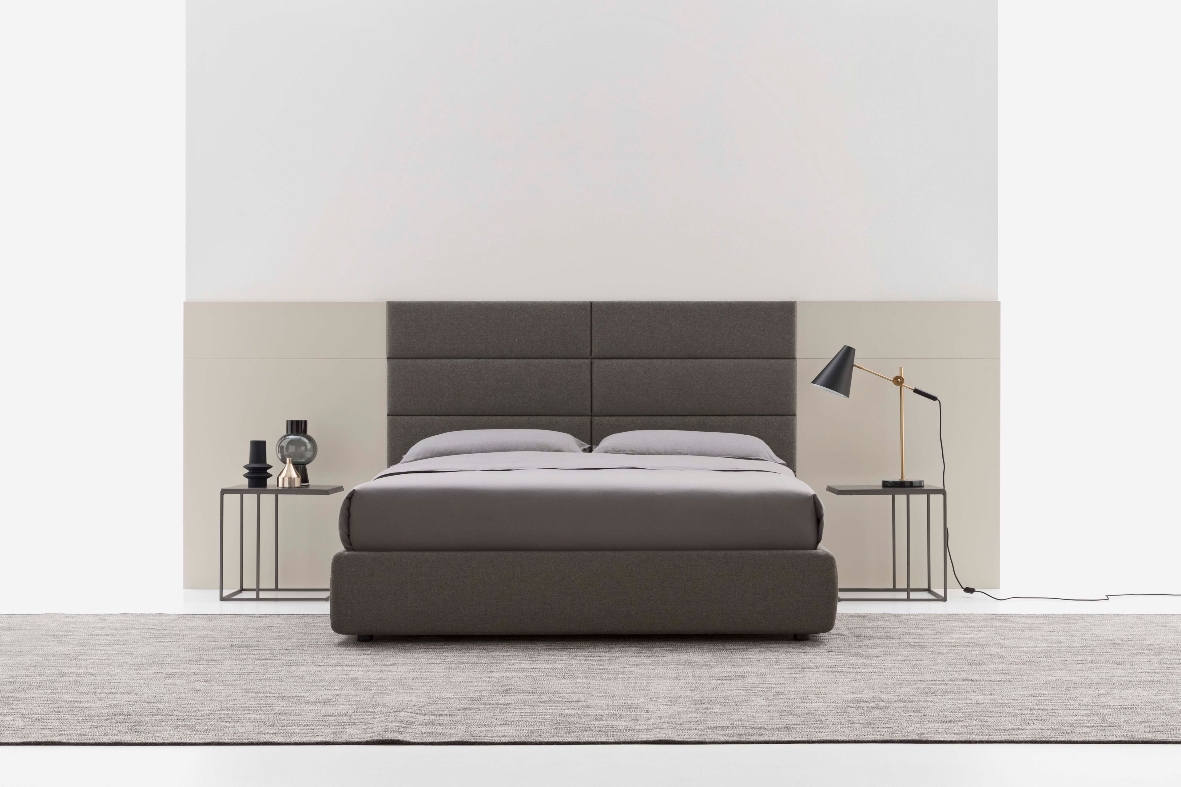 Высокое изголовье для двуспальной кровати со встроенными тумбочками Alf DaFrè SUITE SYSTEM 2 ARCH-00143538 - Вид №20