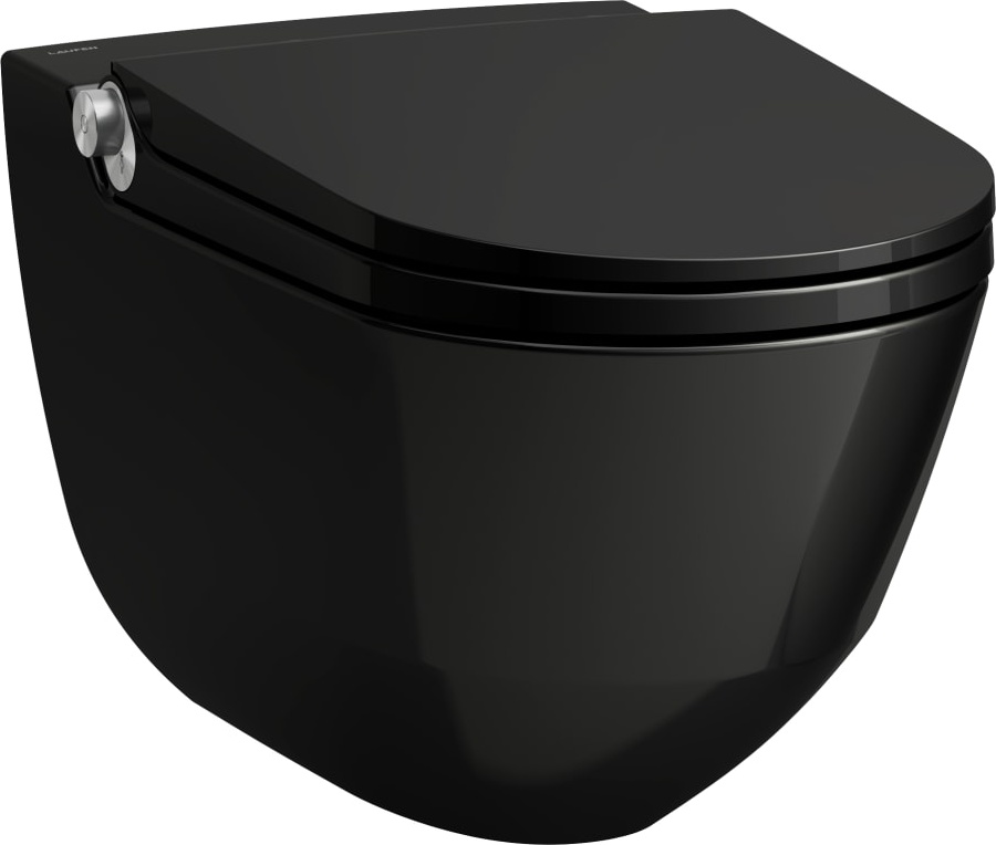 H8206914000001 Подвесной безободковый унитаз-биде с пультом дистанционного управления, с сиденьем и крышкой LAUFEN PRO - Вид №1