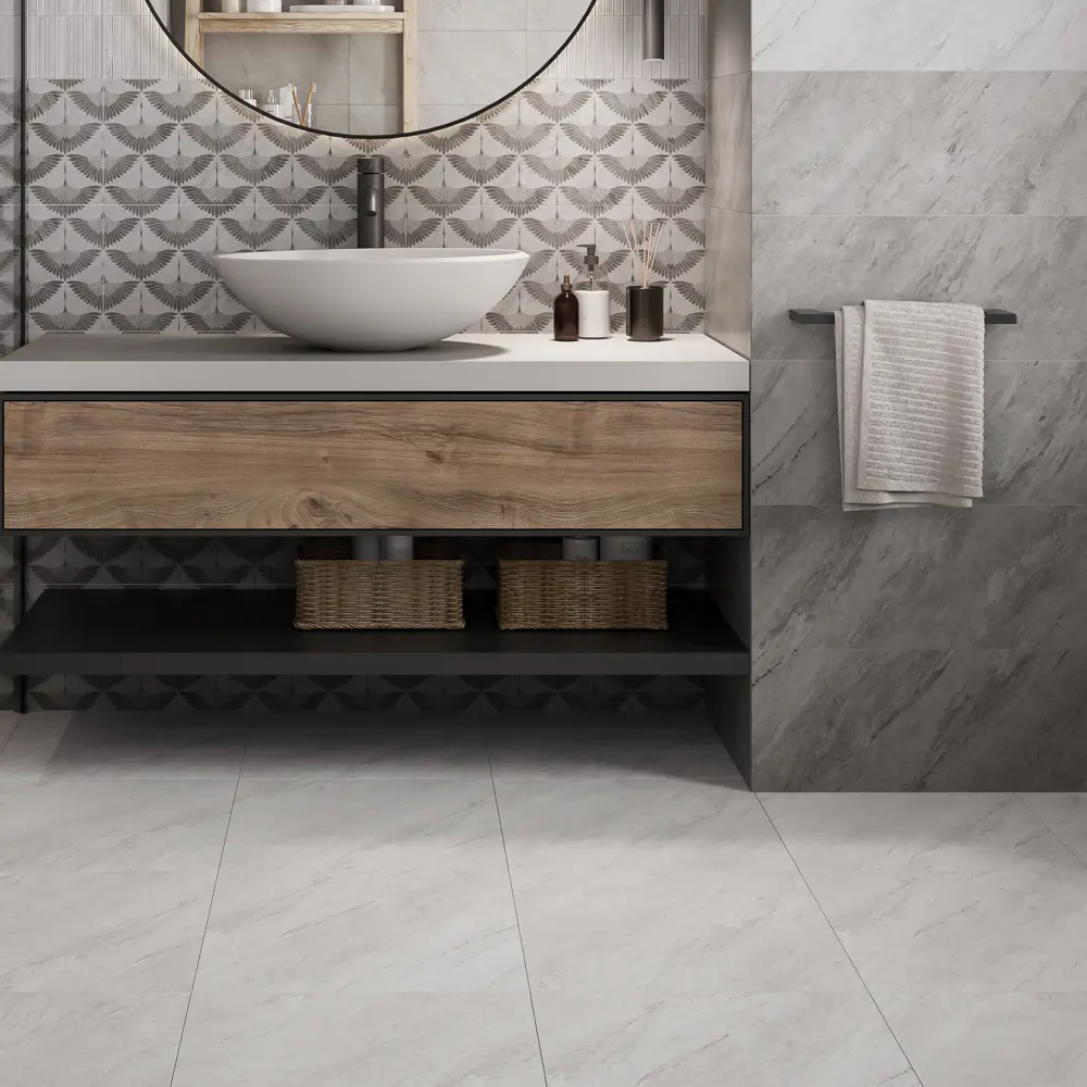 Керамогранит Tanto 45x45 см 1.62 м² цвет серый Gracia Ceramica STLM-2166699