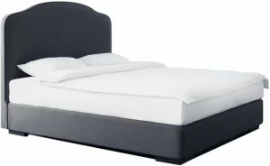 Heavens Двуспальная кровать из ткани с мягким изголовьем Rebecca