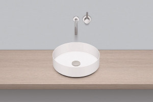 3222000400 Надставная раковина, ab.ke400, белая, для простого ухода Alape серия KE (Unisono)