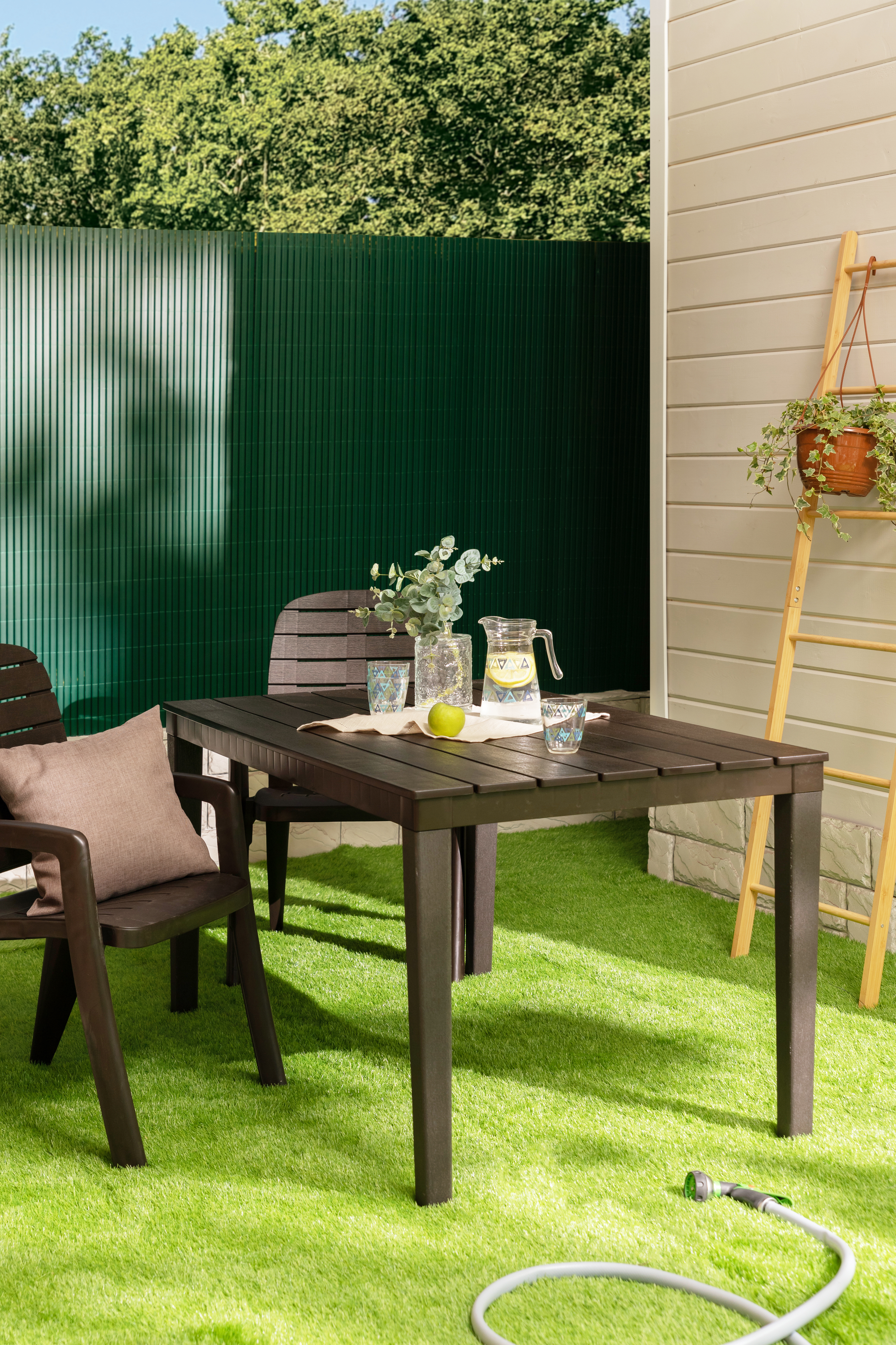 Стол садовый Элластик-Пласт Прованс на 6 персон в стиле шоколад 84759130 STLM-0054706 - Вид №2