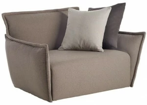 Potocco Мягкое кресло со съемным чехлом из ткани Purple 935/p, 935p-out