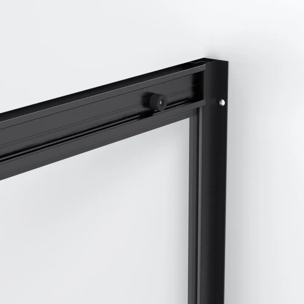 DOMANI-SPA Cube — угловой душевой бокс с черным профилем и стеклянными створками 89363999 Delight STLM-1001426 - Вид №5