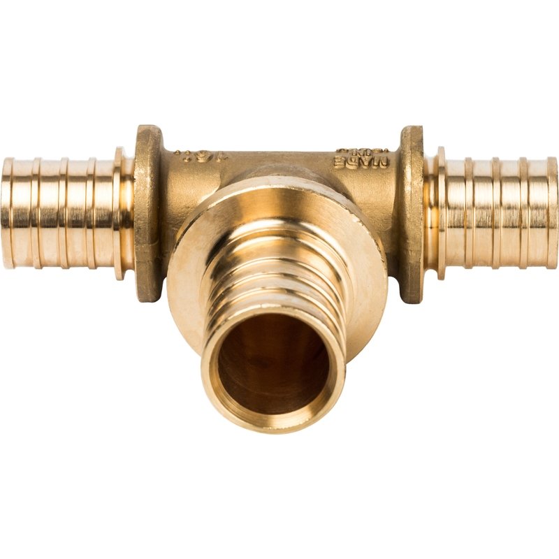 Тройник переходной 20x25x20 аксиальный для труб из сшитого полиэтилена STOUT SFA0014202520 - Вид №3