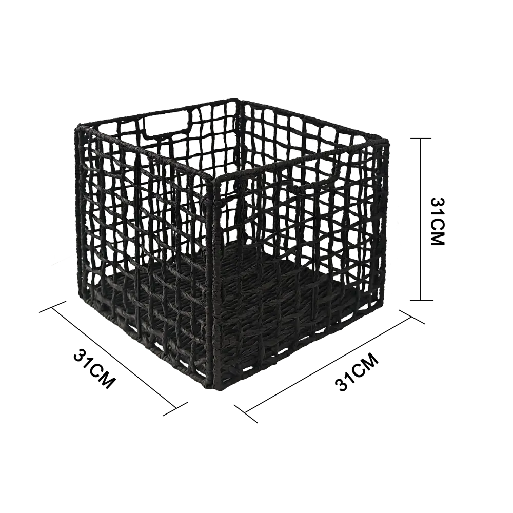 KONSENSA Органайзер Kub черный 31x31x31 для системного хранения 89387997 STLM-1575567