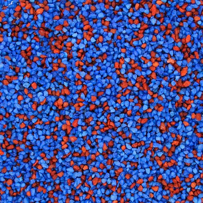 ПР0046479 Грунт для аквариумов Синий+Бордо 3-5мм 2,7кг PRIME 