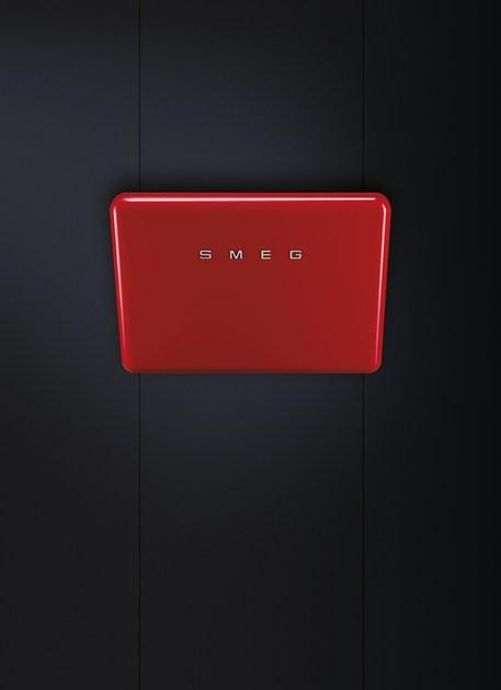 Smeg Выдвижная вытяжка из нержавеющей стали со встроенным освещением Smeg 50's style Kfab75cr  - Вид №9