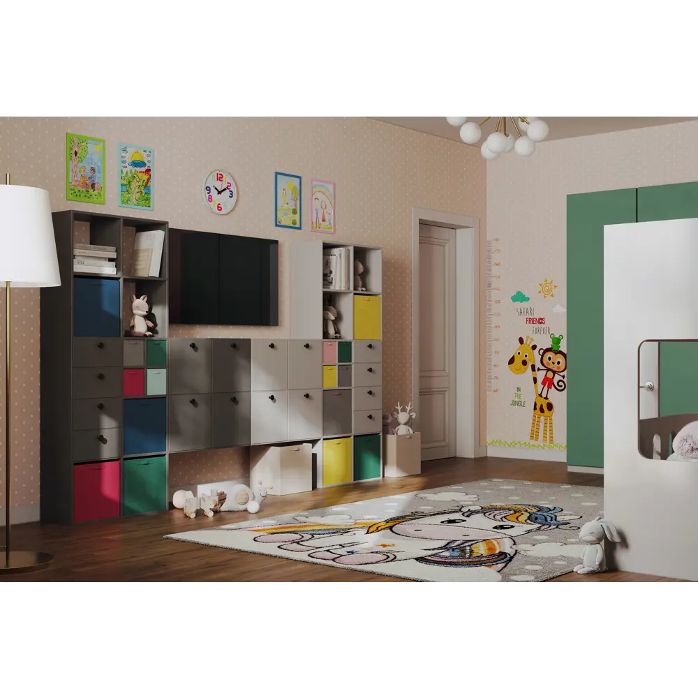 Spaceo KUB Banana: Желтый складной короб для систем хранения 81990632 STLM-0016760 - Вид №3