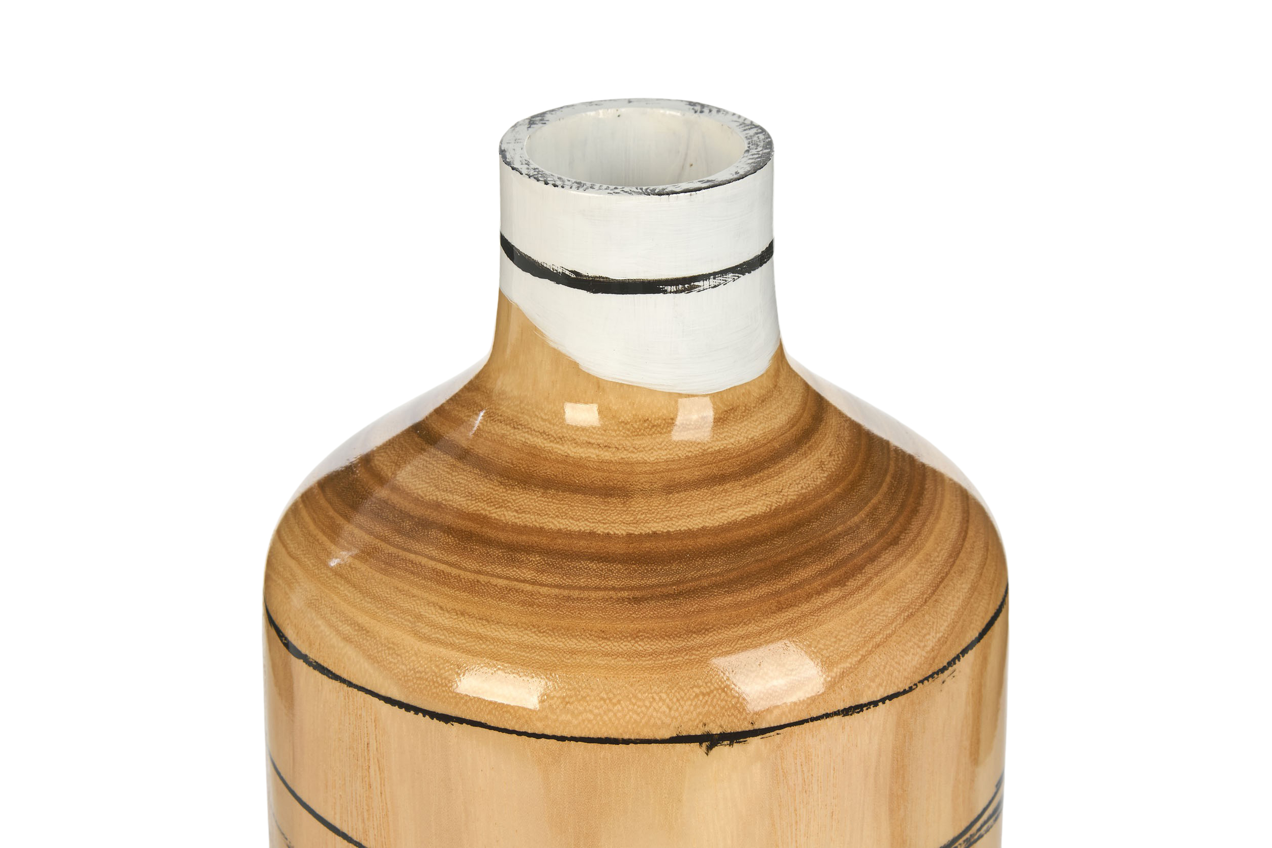 2000983220127 Ваза деревянная Tutmos SELETTI  - Вид №1