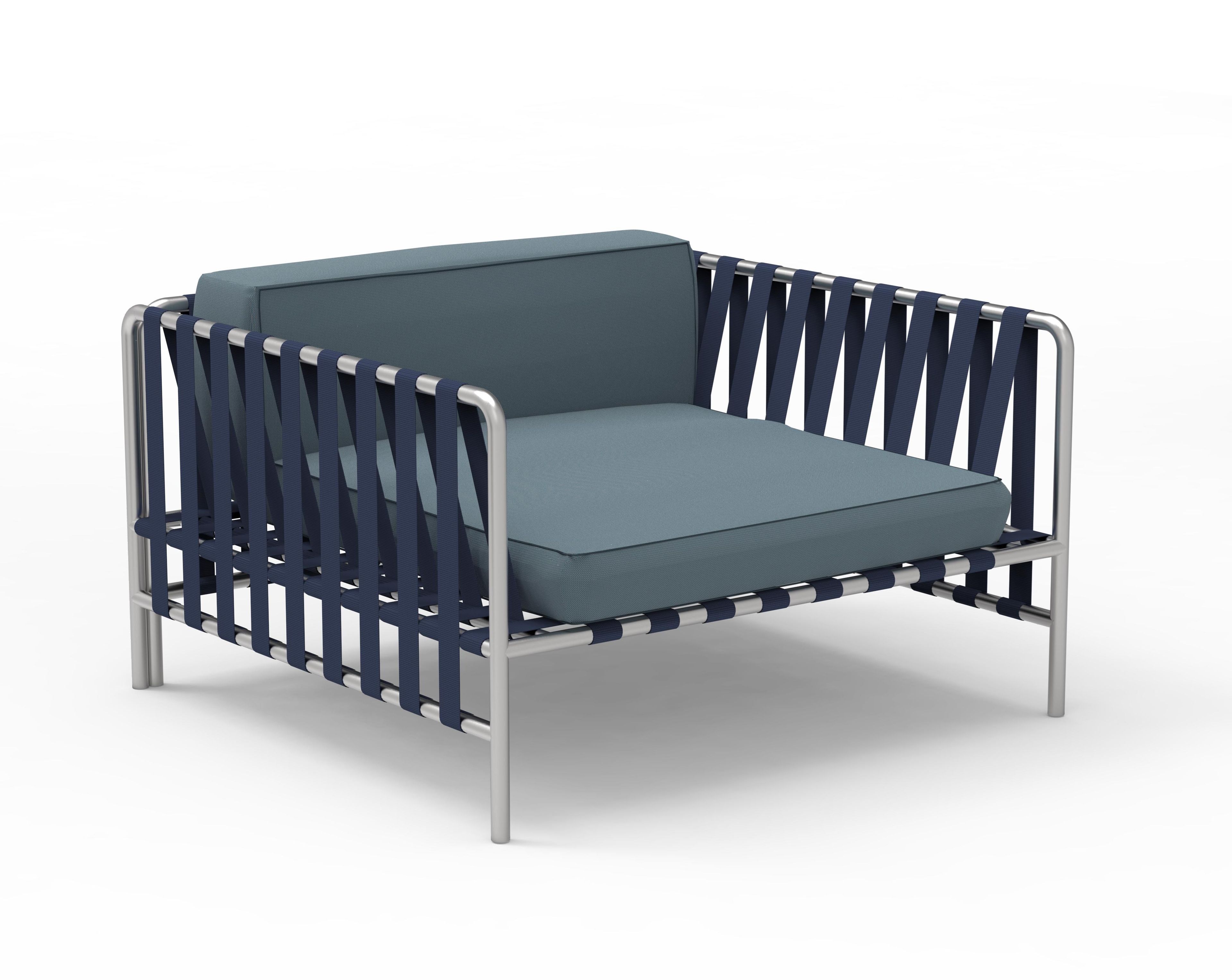 Алюминиевое садовое кресло с подлокотниками GANDIABLASCO Onsen ARCH-00106669 - Вид №36