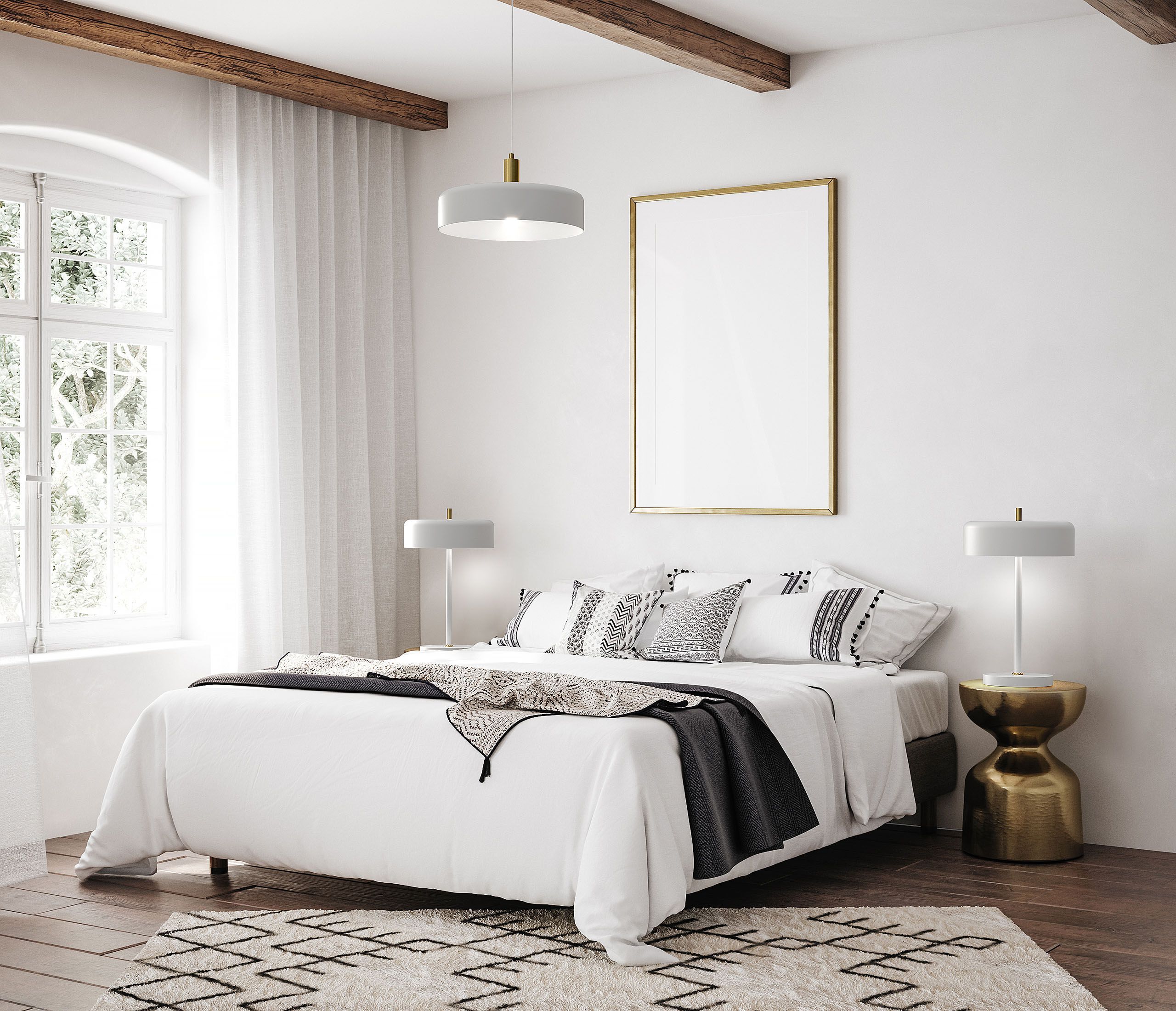 Металлическая настольная лампа Valaisin Grönlund Trendo ARCH-00121075 - Вид №9