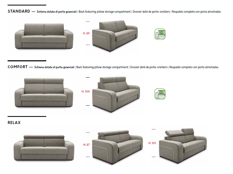 Диван DIDIER  FELIS 03 COMFORT Day & night - Вид №3