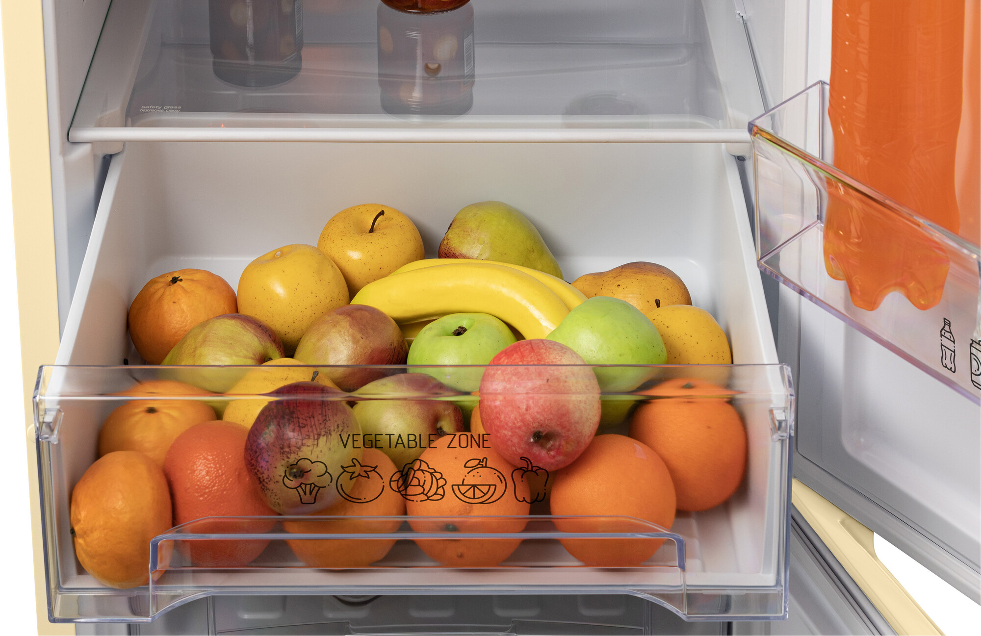 9953415 Холодильник с морозильником   Nordfrost NRB 122 E бежевый STDN-0006474 - Вид №5