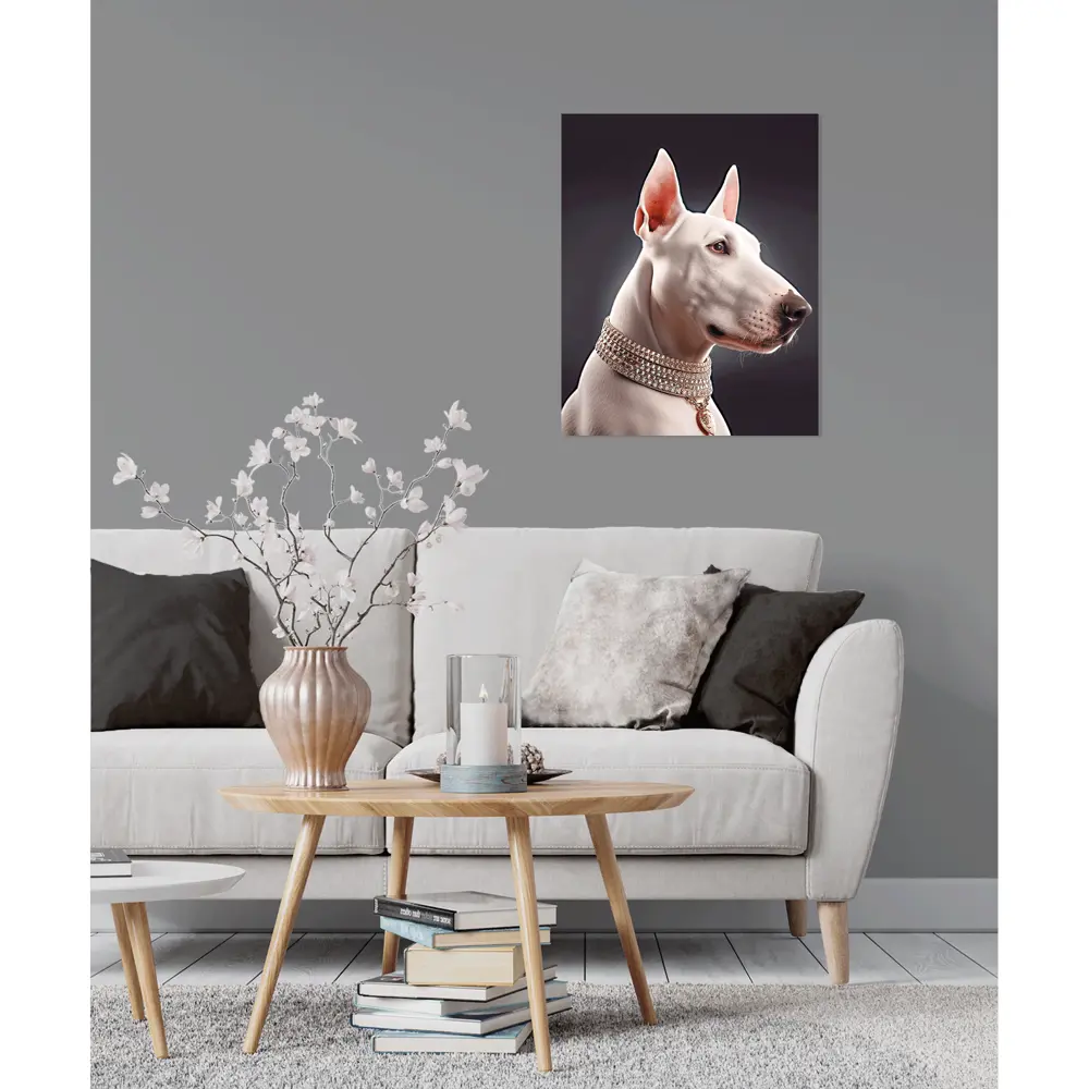 Картина на холсте Пес 1 40x50 см 89345469 STLM-2080759 Santreyd  - Вид №2