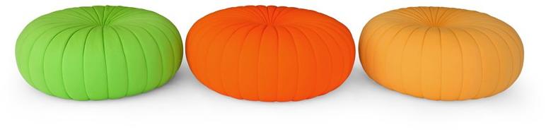 Giovannetti Круглый пуф из ткани sun-id-1455384 - Вид №1