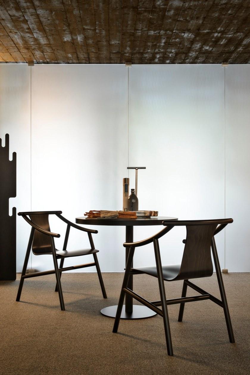 Wiener GTV Design Стул из бука с подлокотниками Magistretti sun-id-1471228 - Вид №14