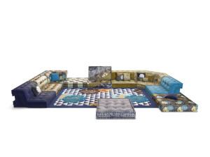 Угловой диван из ткани