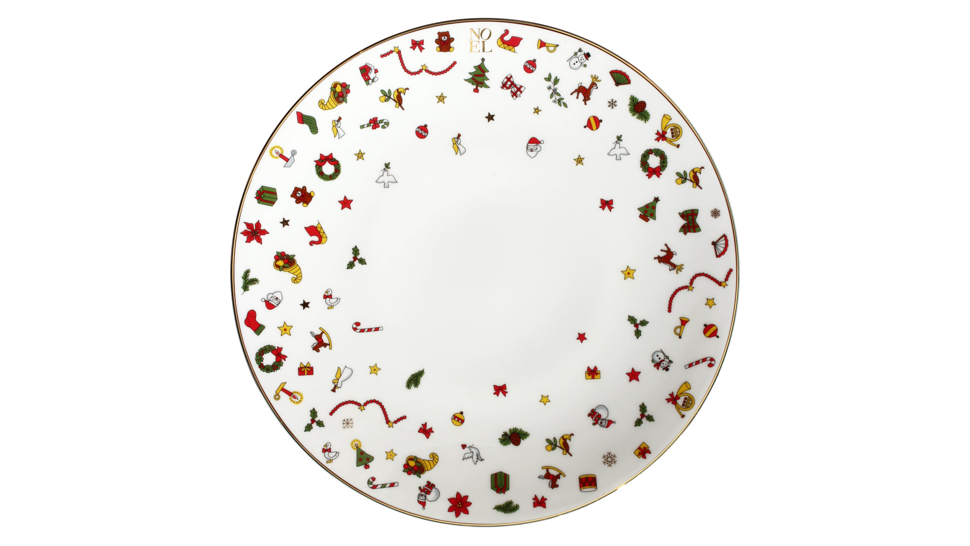10668233 Taitu Сервиз столовый Taitu "Новый год" на 6 персон 14 предметов Фарфор  - Вид №3