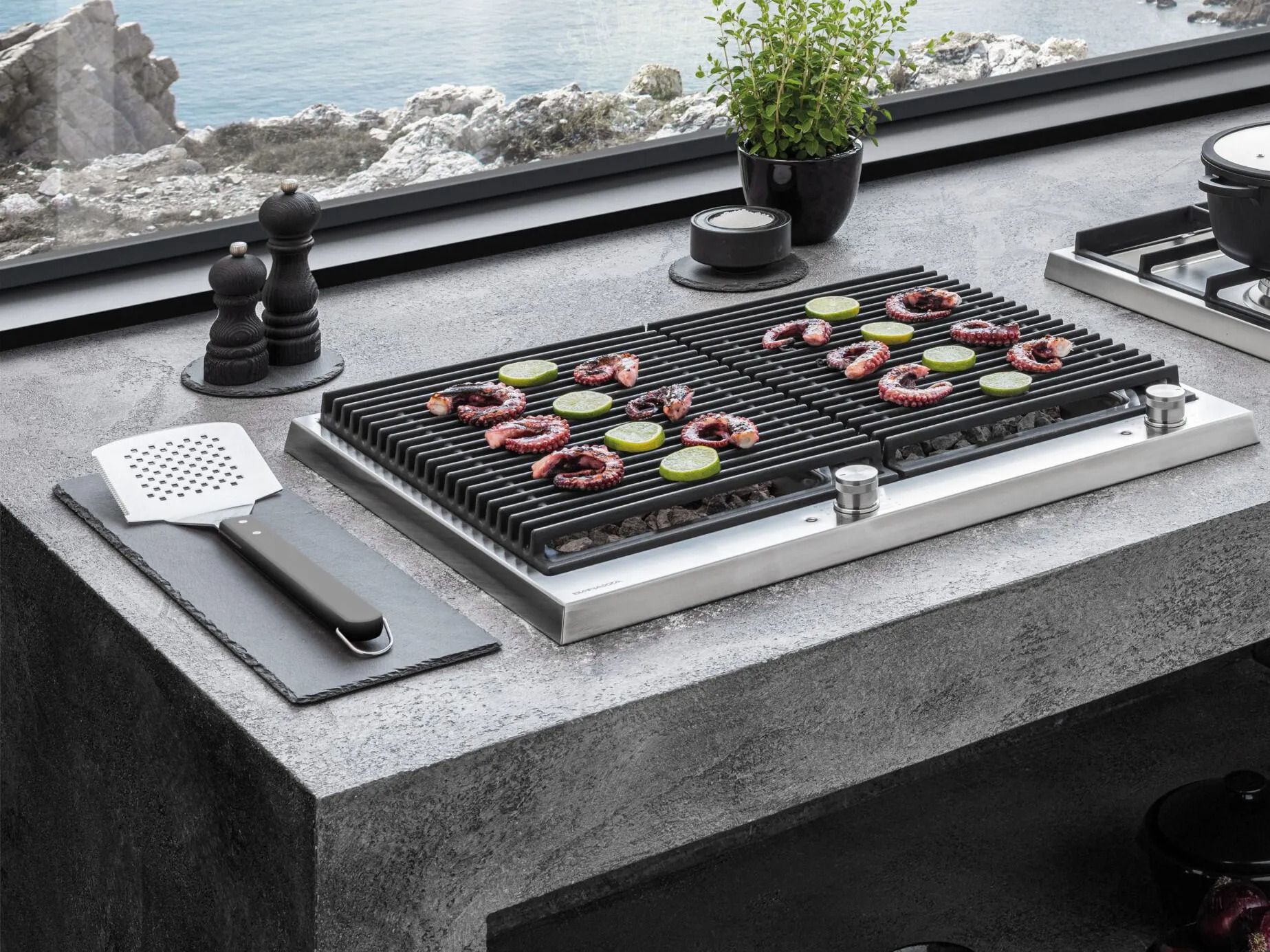 Встраиваемые барбекю из нержавеющей стали Barazza Thalas Outdoor ARCH-00136910 - Вид №1