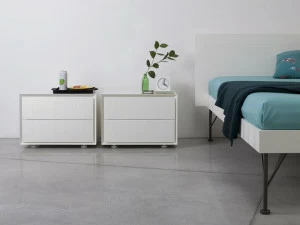 Capo d’Opera Лаковая прикроватная тумба с ящиками Quarantacinque