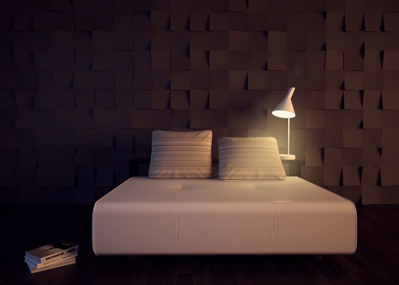 Трехмерное гипсовое покрытие WallDeco M-Modern ARCH-00033389 - Вид №2